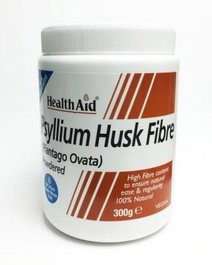 HEALTH AID Fibra de cáscara Psyllium 300g