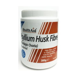 Health Aid Psyllium Husk Fibra 300g (poudre)