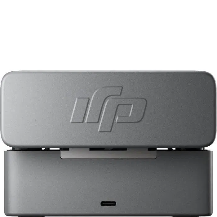 DJI Boîtier de charge pour DJI Mic 2 - Autonomie jusqu'à 18 h avec connexion instantanée - Charge deux émetteurs et un récepteur