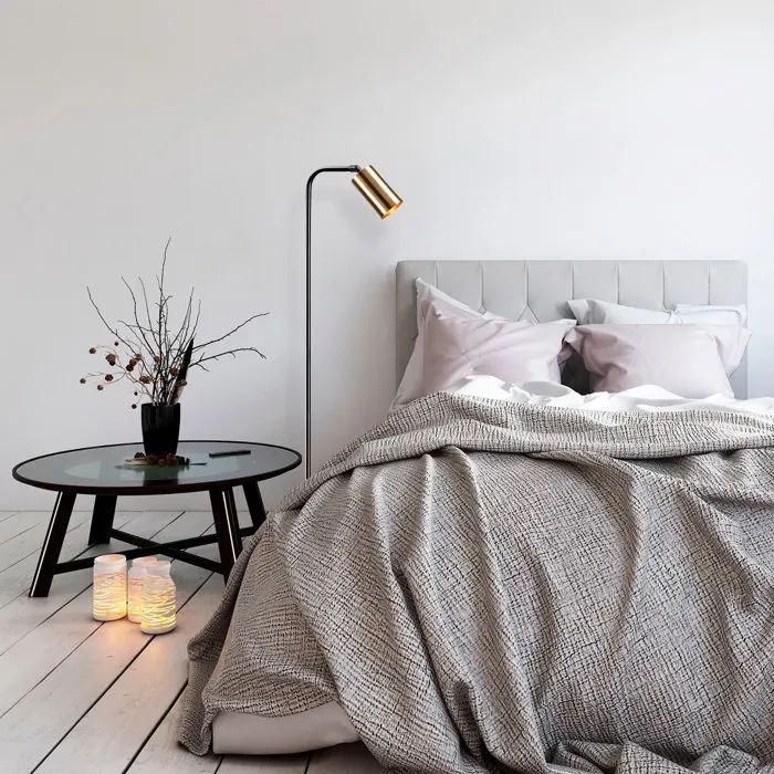 D By M.Red Lampadaire Black Vintage en Métal D By M.Red Lampadaire Black Vintage en Métal