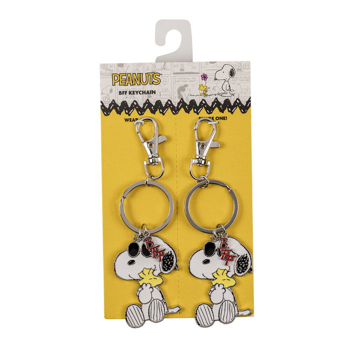 PEERS HARDY Set de 2 Llaveros Snoopy