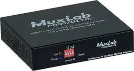 MUXLAB Transmetteur HDMI H.264/H.265 PoE avec Compression Vidéo - 100m