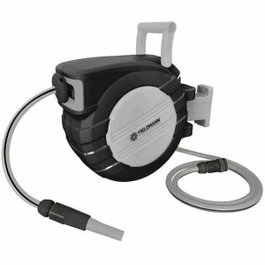 Fieldmann FZH 1235 Enrouleur de jardin automatique en métal avec 35 m de tuyau