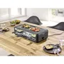 Severin RG2365 Appareil à raclette pour 8 personnes, 1300W, revêtement céramique, plaque 48x24 cm