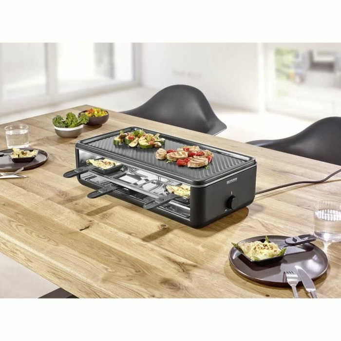 Severin RG2365 Appareil à raclette Noir, 8 personnes Severin RG2365 Appareil à raclette Noir, 8 personnes