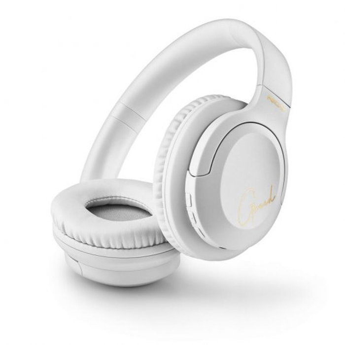 Casques Bluetooth avec Microphone NGS ARTICA GREED Blanc Noir