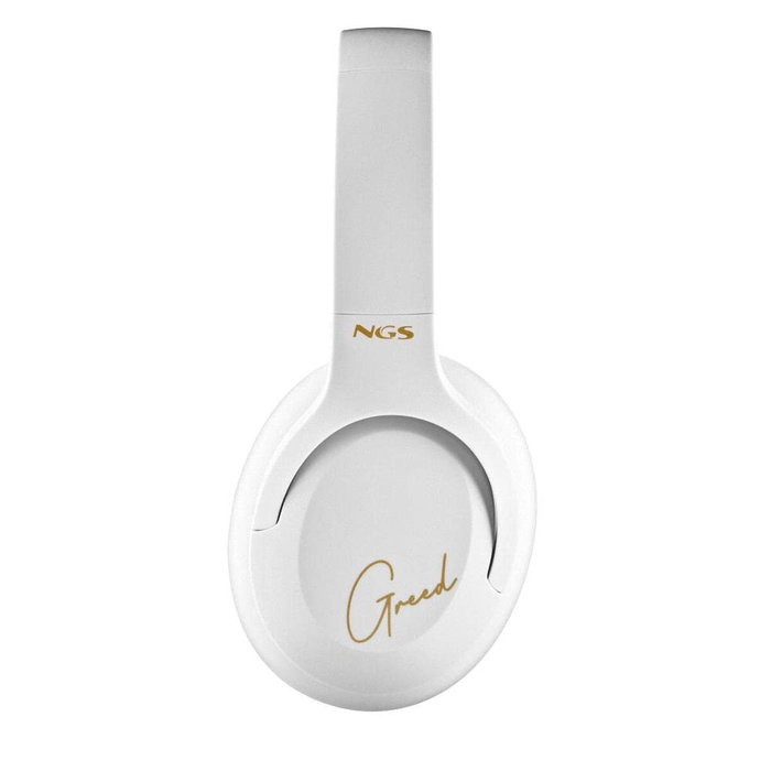 Casques Bluetooth avec Microphone NGS ARTICA GREED Blanc Noir