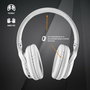 Casques Bluetooth avec Microphone NGS ARTICA GREED Blanc Noir