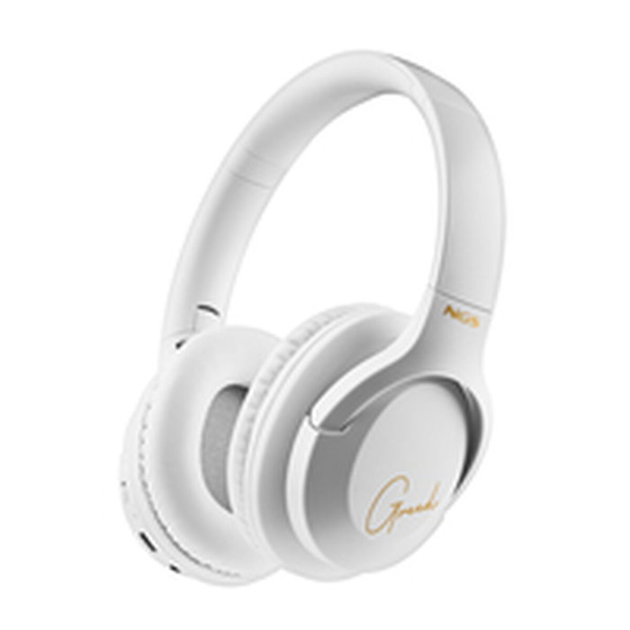 Casques Bluetooth avec Microphone NGS ARTICA GREED Blanc Noir