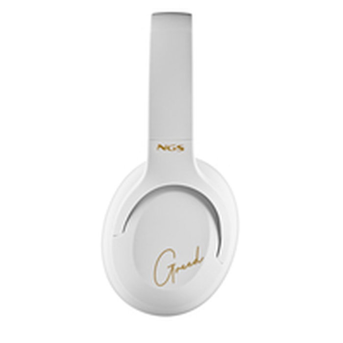 Casques Bluetooth avec Microphone NGS ARTICA GREED Blanc Noir