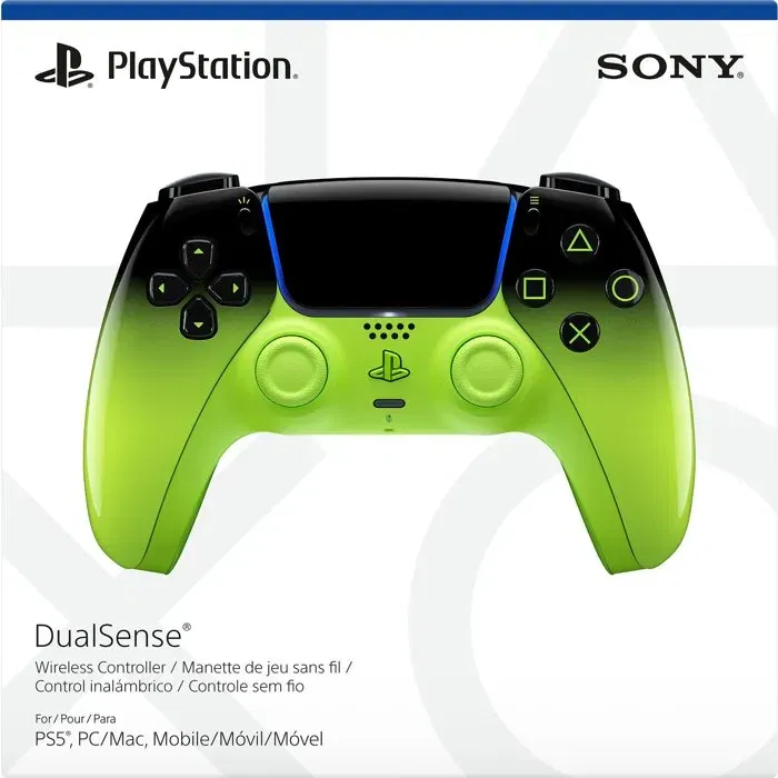 Sony DualSense Manette sans fil PS5 et PC - Remix Green, Couleur vive, Fonctionnalités avancées Sony DualSense Manette sans fil PS5 et PC - Remix Green, Couleur vive, Fonctionnalités avancées