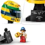 LEGO Casque d'Ayrton Senna - Maquette de Formule 1 LEGO Editions 43024