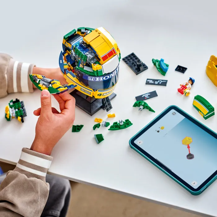 LEGO Casque d'Ayrton Senna - Maquette de Formule 1 LEGO Editions 43024