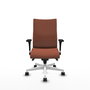 Piqueras Y Crespo Chaise de bureau Albacete confidente, Marron, Mécanisme Synchrone
