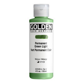 Golden Fluid Colores Acrílicos Vert Permanent Clair 118 ml