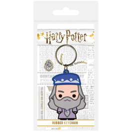 Pyramid Porte-clés Harry Potter Dumbledore Chibi en Caoutchouc avec Anneau Métallique