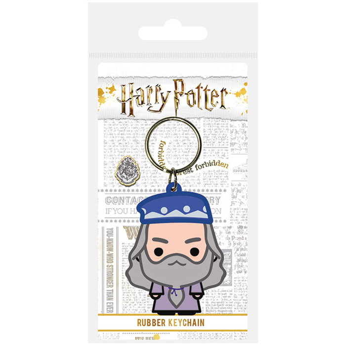 Pyramid Porte-clés Harry Potter Dumbledore Chibi en Caoutchouc avec Anneau Métallique Pyramid Porte-clés Harry Potter Dumbledore Chibi en Caoutchouc avec Anneau Métallique