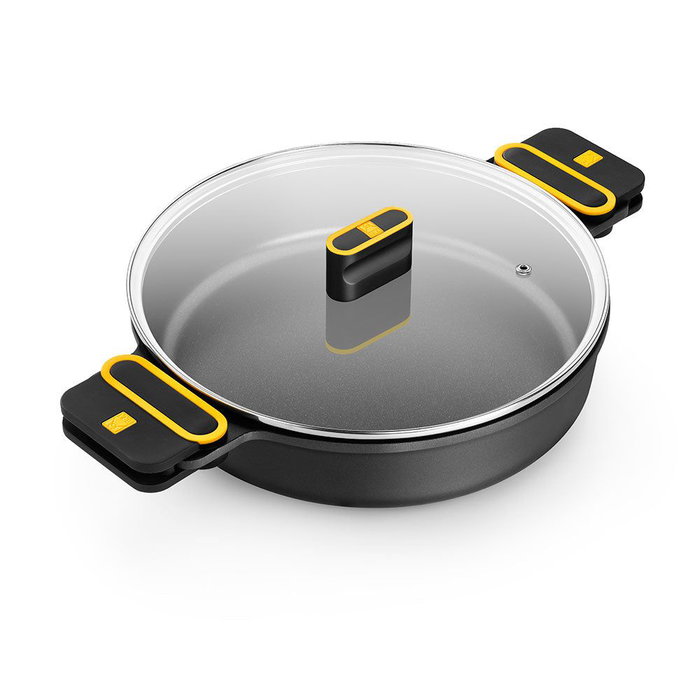 Bra Daily Pro Casserole basse en aluminium Ø36 cm Bra Daily Pro Casserole basse en aluminium Ø36 cm
