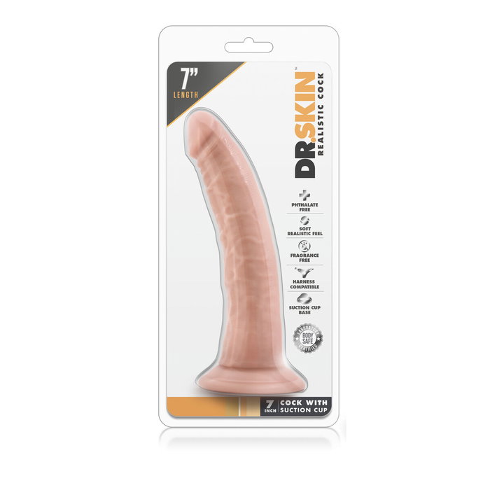 Gode réaliste Blush Dr Skin PVC Ø 3,5 cm (17,7 cm) (19 cm) Gode réaliste Blush Dr Skin PVC Ø 3,5 cm (17,7 cm) (19 cm)