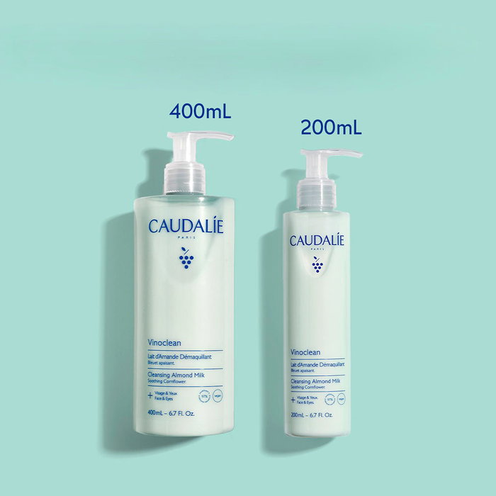 Caudalie Vinoclean Lait Démaquillant à l'Amande 400 ml