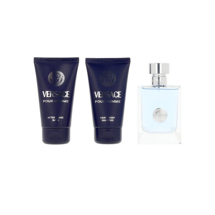 Versace Coffret Pour Homme Eau de Toilette 50ml, Shampoing 50ml et Baume Après-Rasage 50ml Versace Coffret Pour Homme Eau de Toilette 50ml, Shampoing 50ml et Baume Après-Rasage 50ml