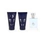 Versace Coffret Pour Homme Eau de Toilette 50ml, Shampoing 50ml et Baume Après-Rasage 50ml
