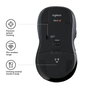 Logitech Souris sans fil M510 RF Laser avec défilement multidirectionnel, autonomie 2 ans et récepteur Unifying - Noir