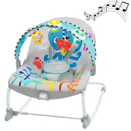 BABY EINSTEIN Ocean Explorers Kick to It Opus Transat Balancelle Évolutif Bébé jusqu'à 18 kg avec Musique et Lumières - Jouets pour Bébé, Position Fixe ou Bascule