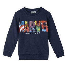 Cerdá Sudadera Marvel Cotton Brushed 8 Ans Bleu foncé
