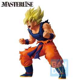 BANPRESTO Figura Ichibansho Masterlise Super Saiyan Son Goku Battle of the Super Saiyan Dragon Ball Z 19cm