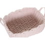 Home ESPRIT Set de paniers en corde 32 x 25 x 15 cm
