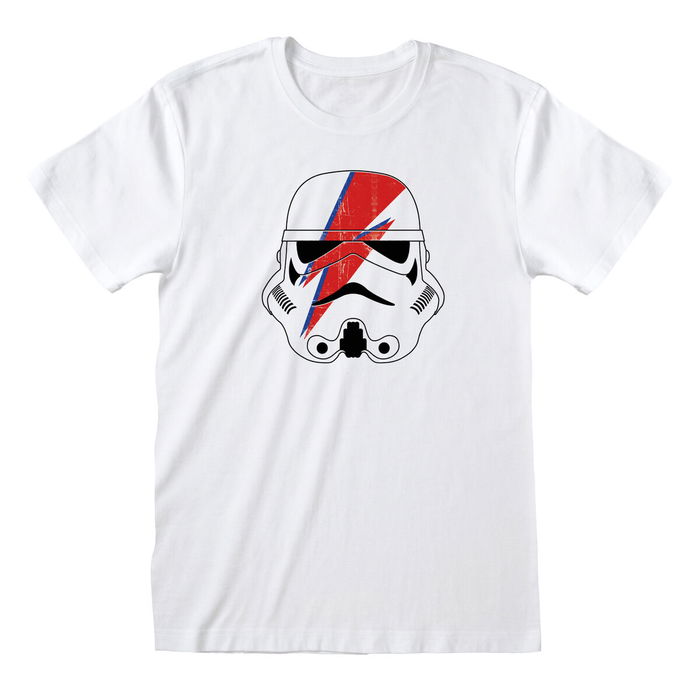 T-shirt à manches courtes unisex Star Wars Ziggy Stormtrooper Blanc T-shirt à manches courtes unisex Star Wars Ziggy Stormtrooper Blanc