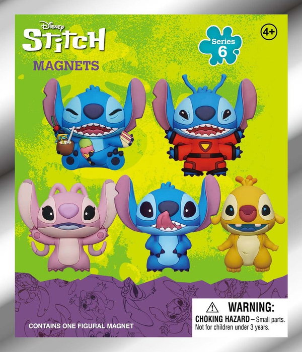 Lilo & Stitch Blind Pack présentoir aimants 3D Stitch Series 6 (12) Lilo & Stitch Blind Pack présentoir aimants 3D Stitch Series 6 (12)