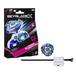 Beyblade Starter Pack Courage Dran S 6-60V CX avec toupie de type attaque et lanceur