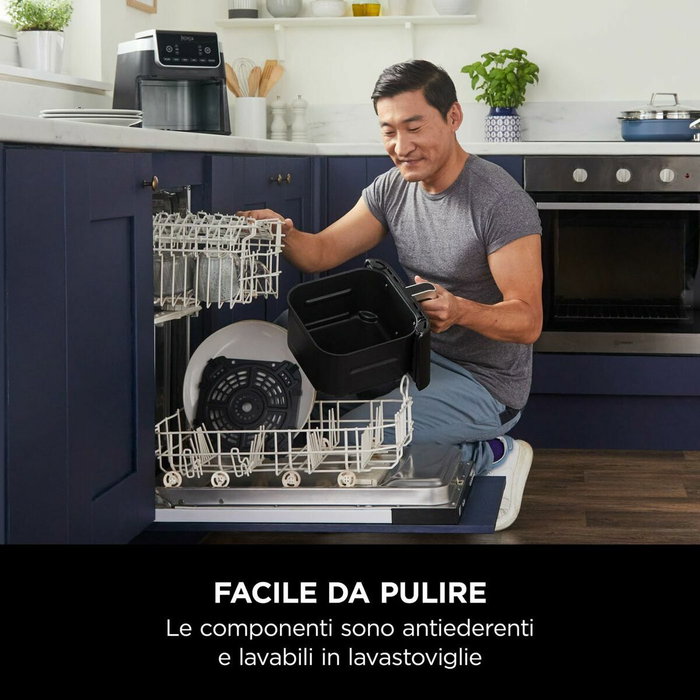 Ninja AF180EU Max Pro Friteuse sans huile 6,2 L, 2000 W, Noir et Gris Ninja AF180EU Max Pro Friteuse sans huile 6,2 L, 2000 W, Noir et Gris