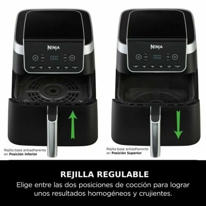 Ninja AF180EU Max Pro Friteuse sans huile 6,2 L, 2000 W, Noir et Gris Ninja AF180EU Max Pro Friteuse sans huile 6,2 L, 2000 W, Noir et Gris