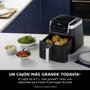 Ninja AF180EU Max Pro Friteuse sans huile 6,2 L, 2000 W, Noir et Gris