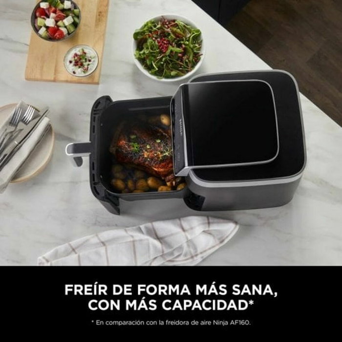 Ninja AF180EU Max Pro Friteuse sans huile 6,2 L, 2000 W, Noir et Gris Ninja AF180EU Max Pro Friteuse sans huile 6,2 L, 2000 W, Noir et Gris