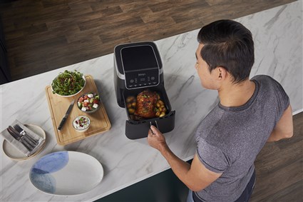Ninja AF180EU Max Pro Friteuse sans huile 6,2 L, 2000 W, Noir et Gris Ninja AF180EU Max Pro Friteuse sans huile 6,2 L, 2000 W, Noir et Gris