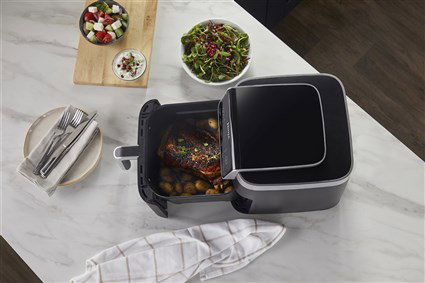 Ninja AF180EU Max Pro Friteuse sans huile 6,2 L, 2000 W, Noir et Gris Ninja AF180EU Max Pro Friteuse sans huile 6,2 L, 2000 W, Noir et Gris