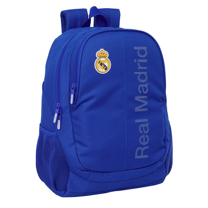 Cartable Real Madrid C.F. Bleu 32 x 44 x 16 cm Cartable Real Madrid C.F. Bleu 32 x 44 x 16 cm