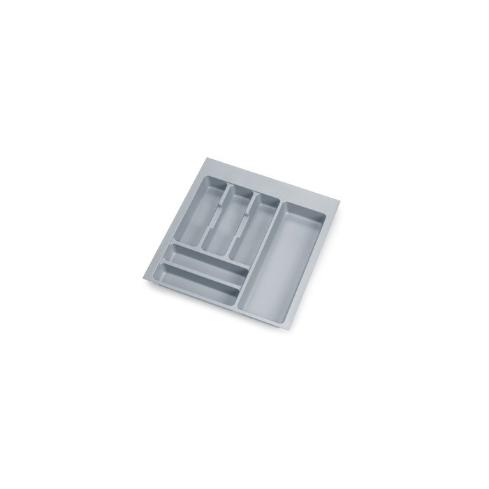 Emuca Range-couverts Optima pour tiroir universel, module 500mm, Plastique, Gris Emuca Range-couverts Optima pour tiroir universel, module 500mm, Plastique, Gris