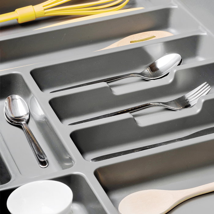 Emuca Range-couverts Optima Gris, Module 500mm