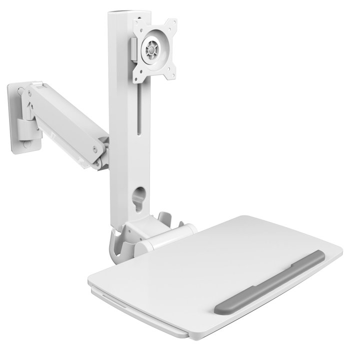 Icy IB-WS700-W Sit-Stand Workstation Blanche