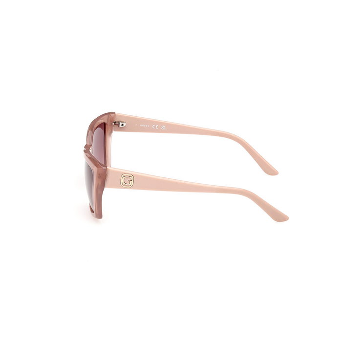 Guess GU00098 Lunettes de soleil Femme Œil-de-chat Beige et Marron