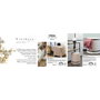 Vinthera Pouf Moa avec Rangement Beige 32x40 cm Poids Max 100 kg (2 Unités)
