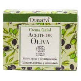 DRASANVI Crème Visage à l'Huile d'Olive Bio