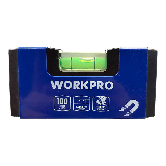Workpro Niveau magnétique de poche 10 cm Workpro Niveau magnétique de poche 10 cm