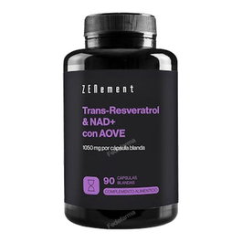 ZENEMENT TRANS RESVERATROL-NAD+ avec AOVE 90 capsules