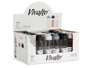 Vivalto Salière en Cristal 112 ml Couleurs Assorties Blanc, Noir, Gris 3x13x5 cm (Set de 24)